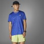 Polo Aeroready - Hombre Semi Lucid Blue