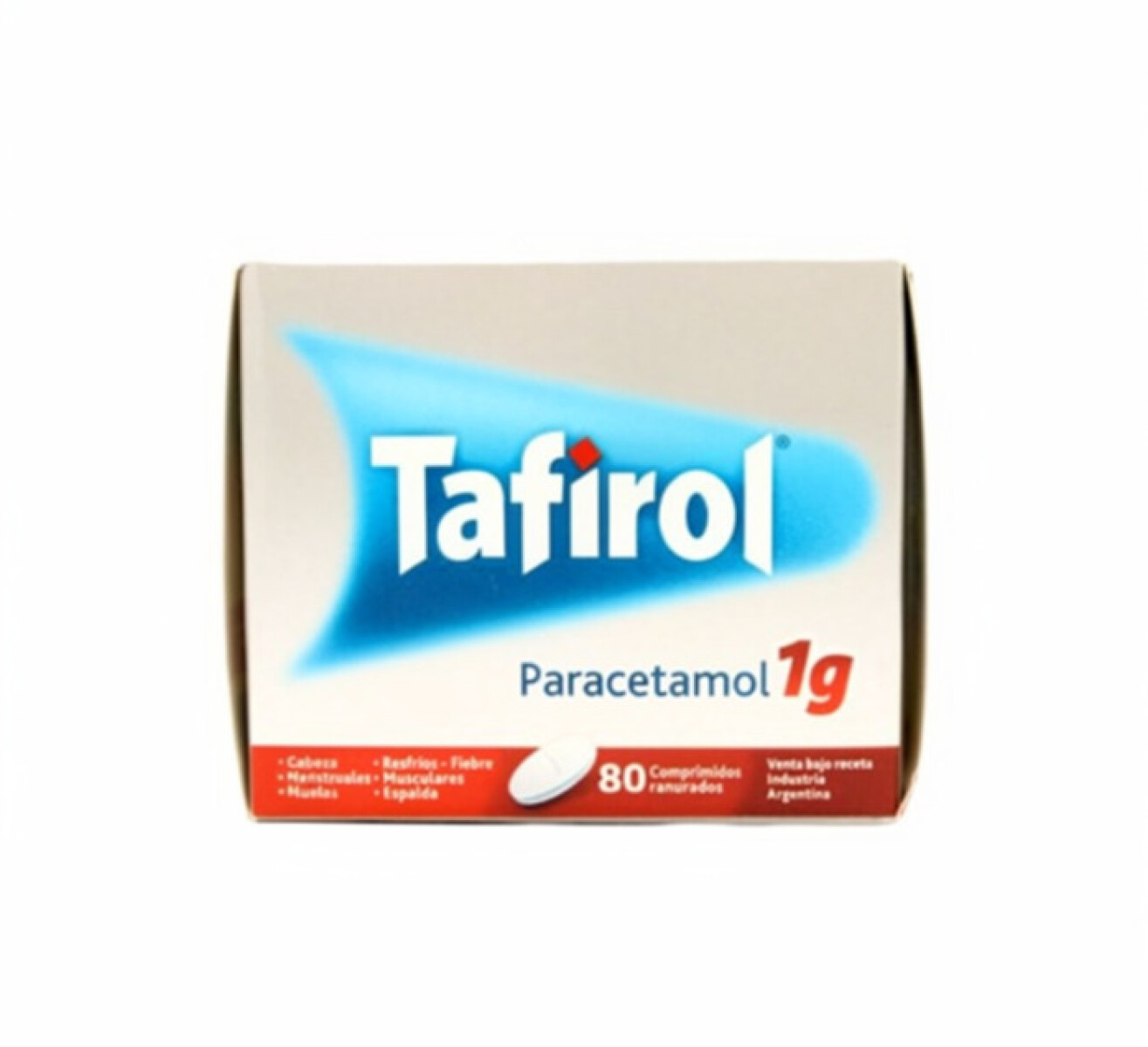 TAFIROL 1 GR. CJ X 80 COMP. 