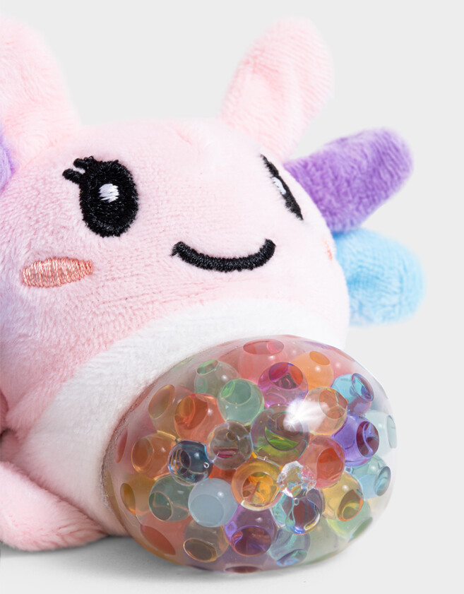 Lúdico Animalito Squishy De Peluche - Rosa Claro