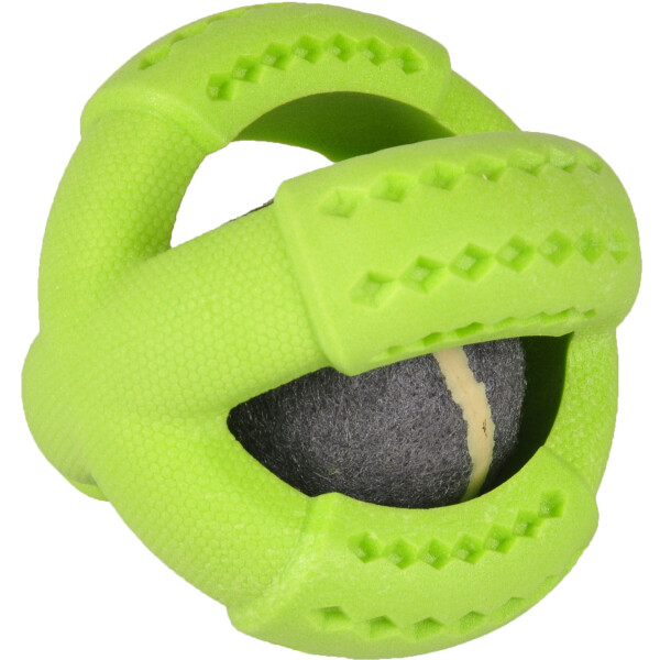 PELOTA ESPUMA FLAMINGO AROMA MENTA VERDE 11CM PELOTA ESPUMA FLAMINGO AROMA MENTA VERDE 11CM