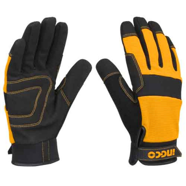 GUANTES MECANICO MICROFIBRA XL INGCO HGMG01-XL GUANTES MECANICO MICROFIBRA XL INGCO HGMG01-XL
