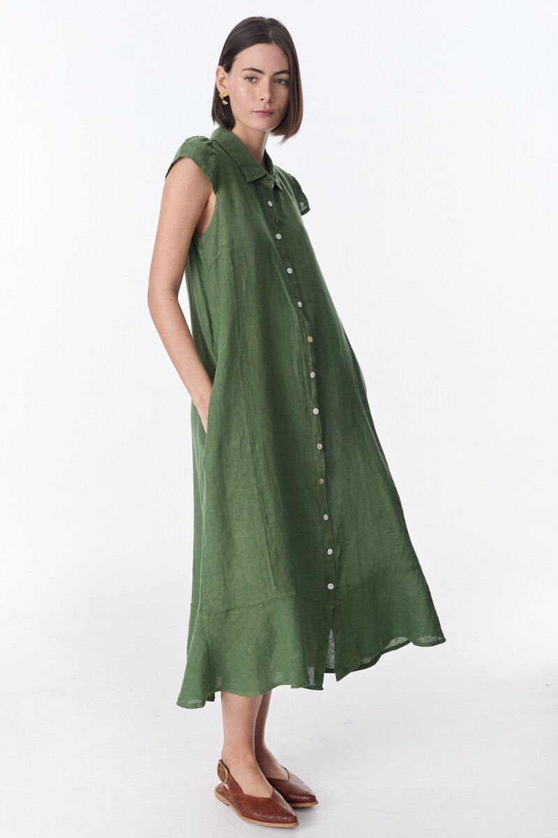 Vestido New Budha Verde