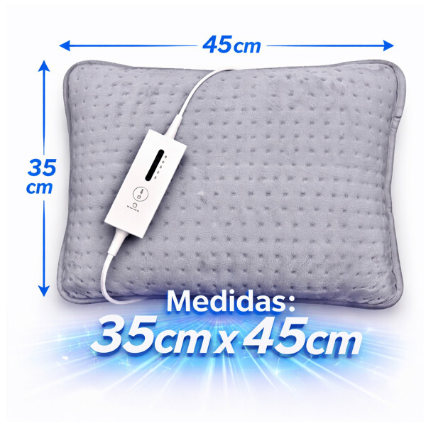 Almohada Eléctrica Kassel Ks-ae6 100w ALMOHADA ELECTRICA KASSEL GRIS KS-AE6