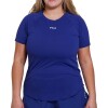 Remera FILA Bio III para Dama Azul/carbono