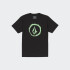 Remera Volcom Circle Stone Negro