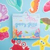 8 calcomanías Glo Pals galaxia antideslizantes para bañera GUPPY