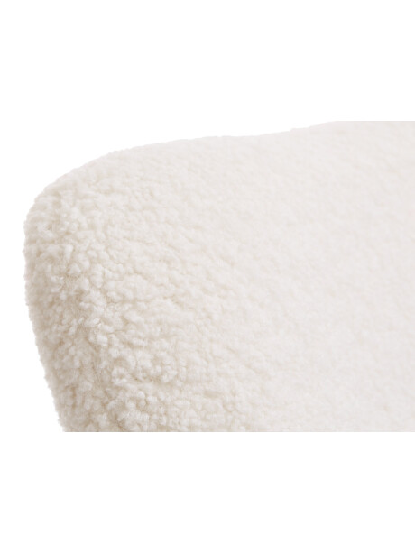 Sillón HUNDESTED 1 cuerpo tela felpa crudo Sillón HUNDESTED 1 cuerpo tela felpa crudo