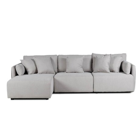 Rinconera Torino - Tela Microfibra - Chaise Izquierdo 3A-341 (Beige)