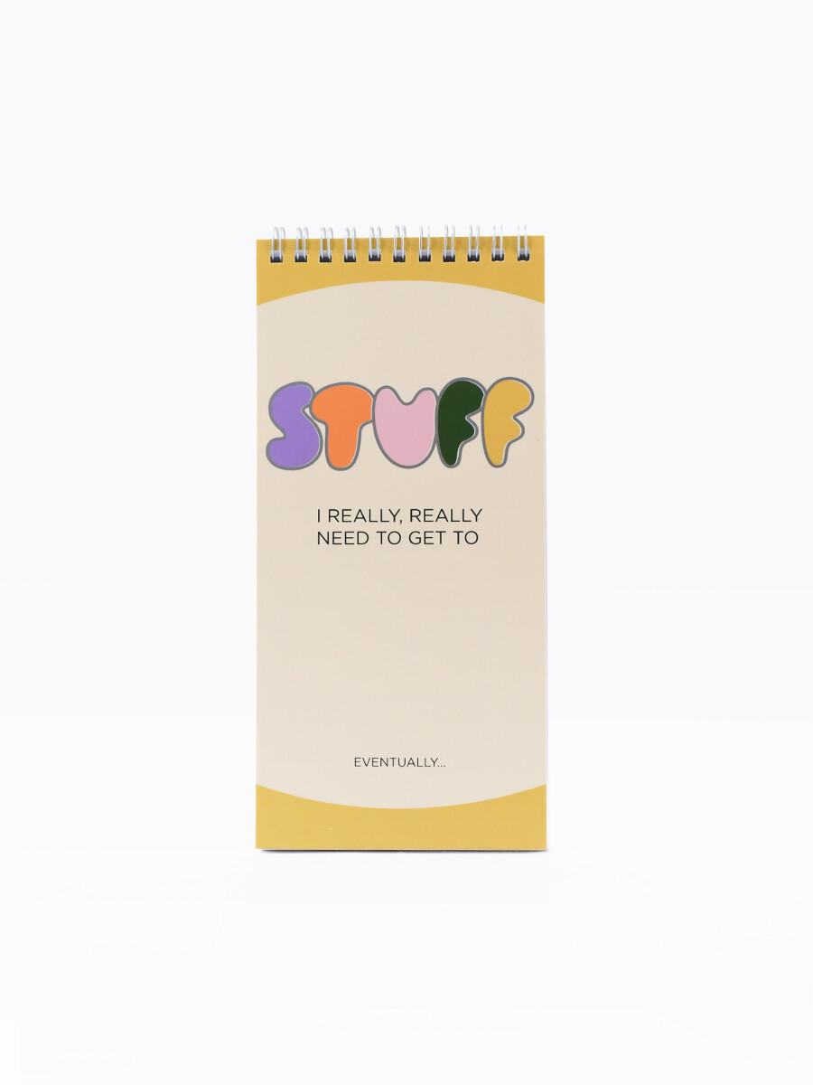 LIBRETA DE NOTAS - BEIGE 