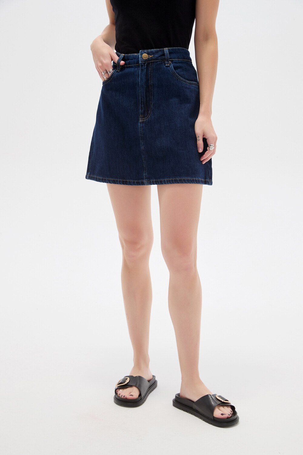Falda Tarelo Azul Indigo