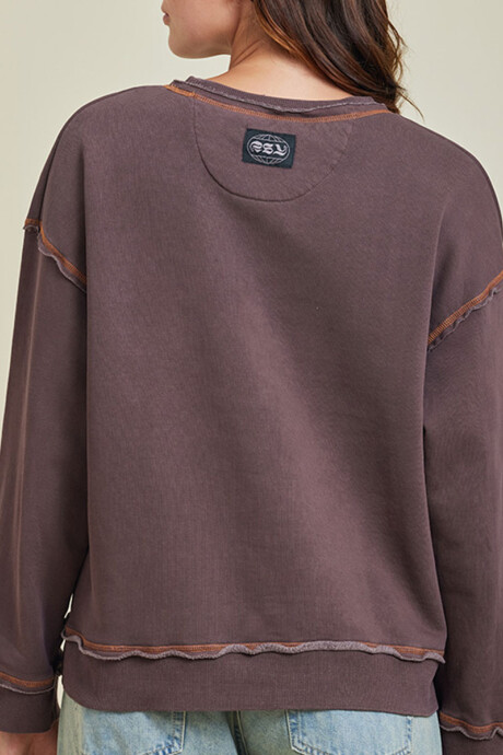 SWEATER DENEB RUSTY Marrón