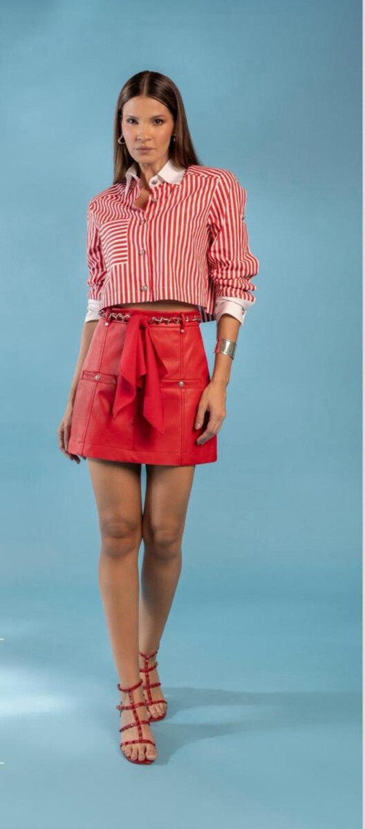 Mini Falda Sardenha - Rojo 