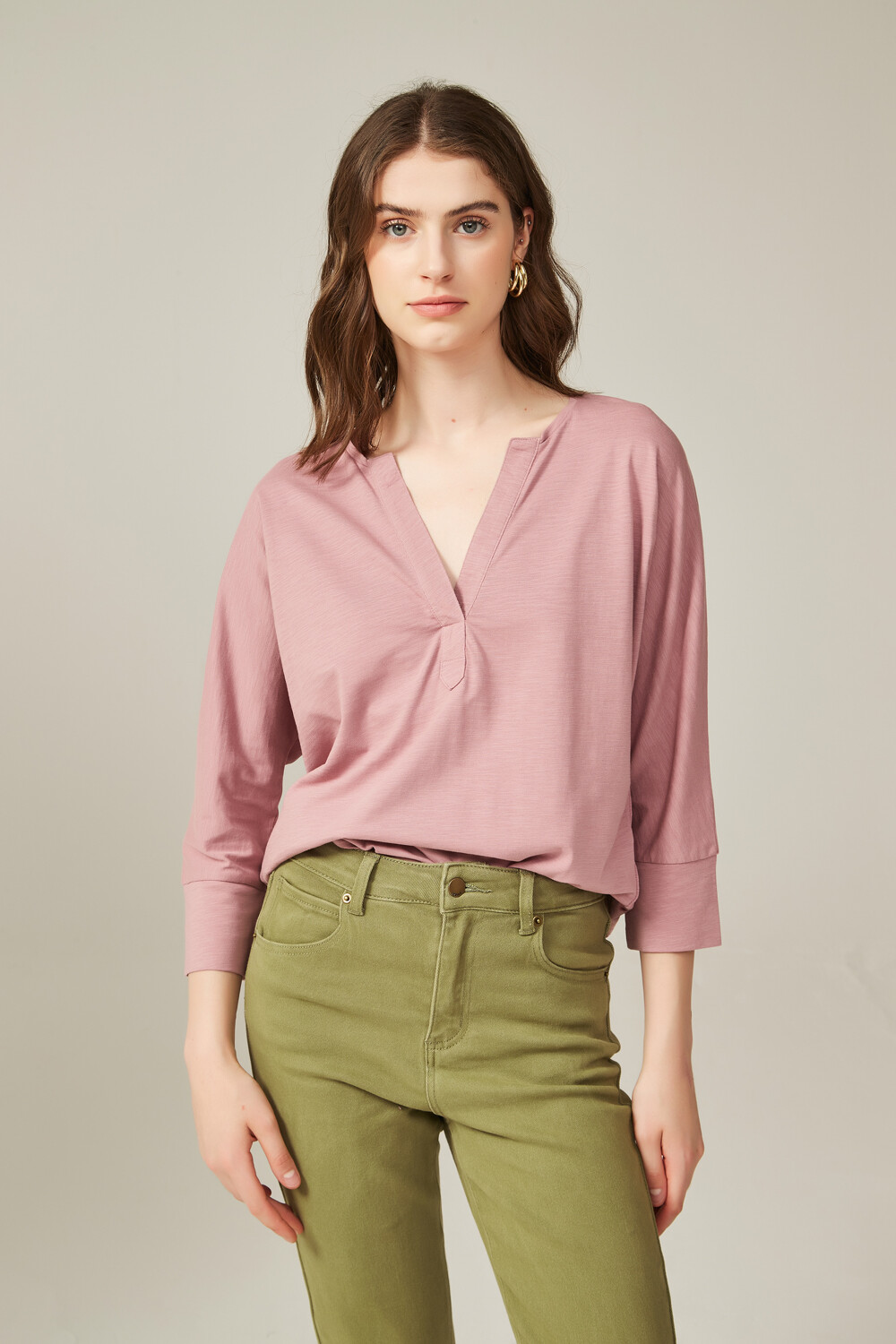 Remera Evanna Bordeaux Claro