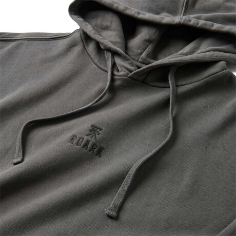 Canguro Roark Safe Camp Embroidery Fleece Gris