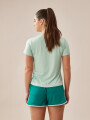 REMERA MOUTON AQUA