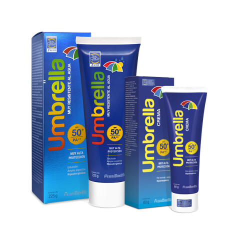 Pack solar Umbrella SPF 50+ 225g + 60g