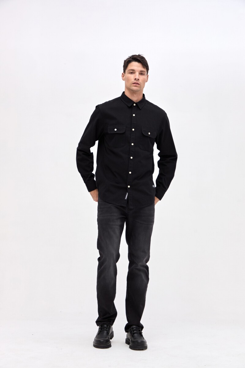 Sobrecamisa Lukas - Black 