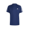 Remera Training De Hombre Adidas Tr-es Base 3s T Azul-blanco