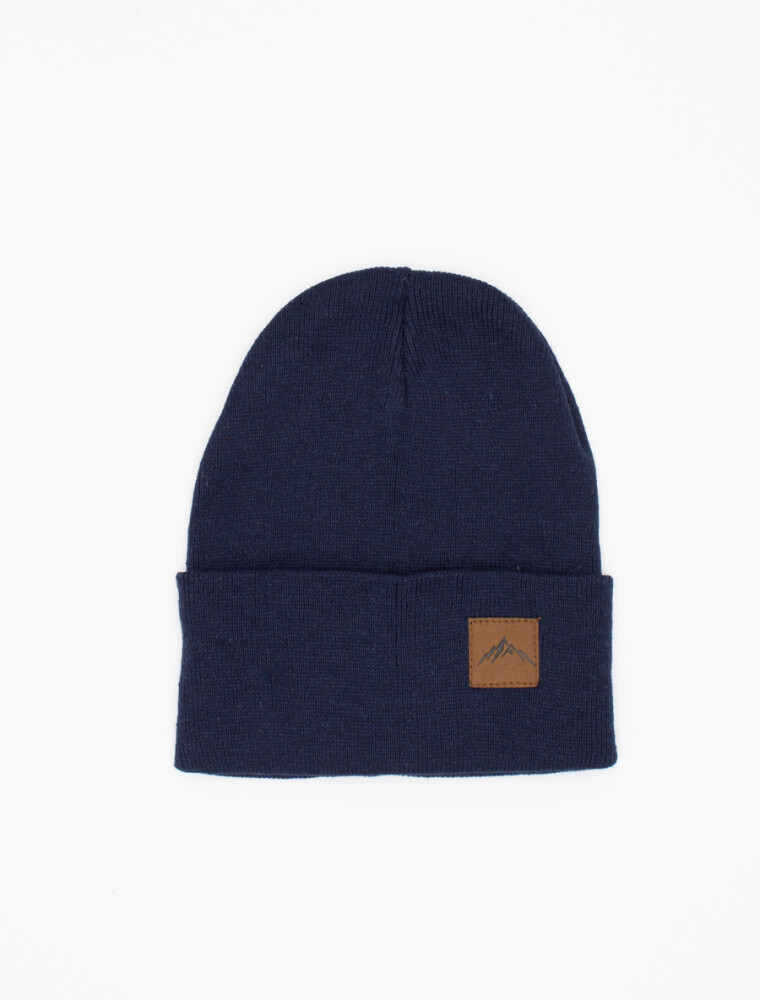 Gorro de lana Bariloche Marino