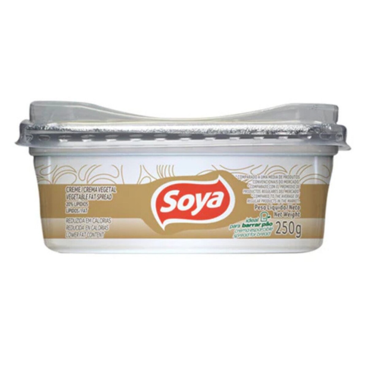 CREMA VEGETAL UNTABLE C/SAL SOYA 607 250 GR 