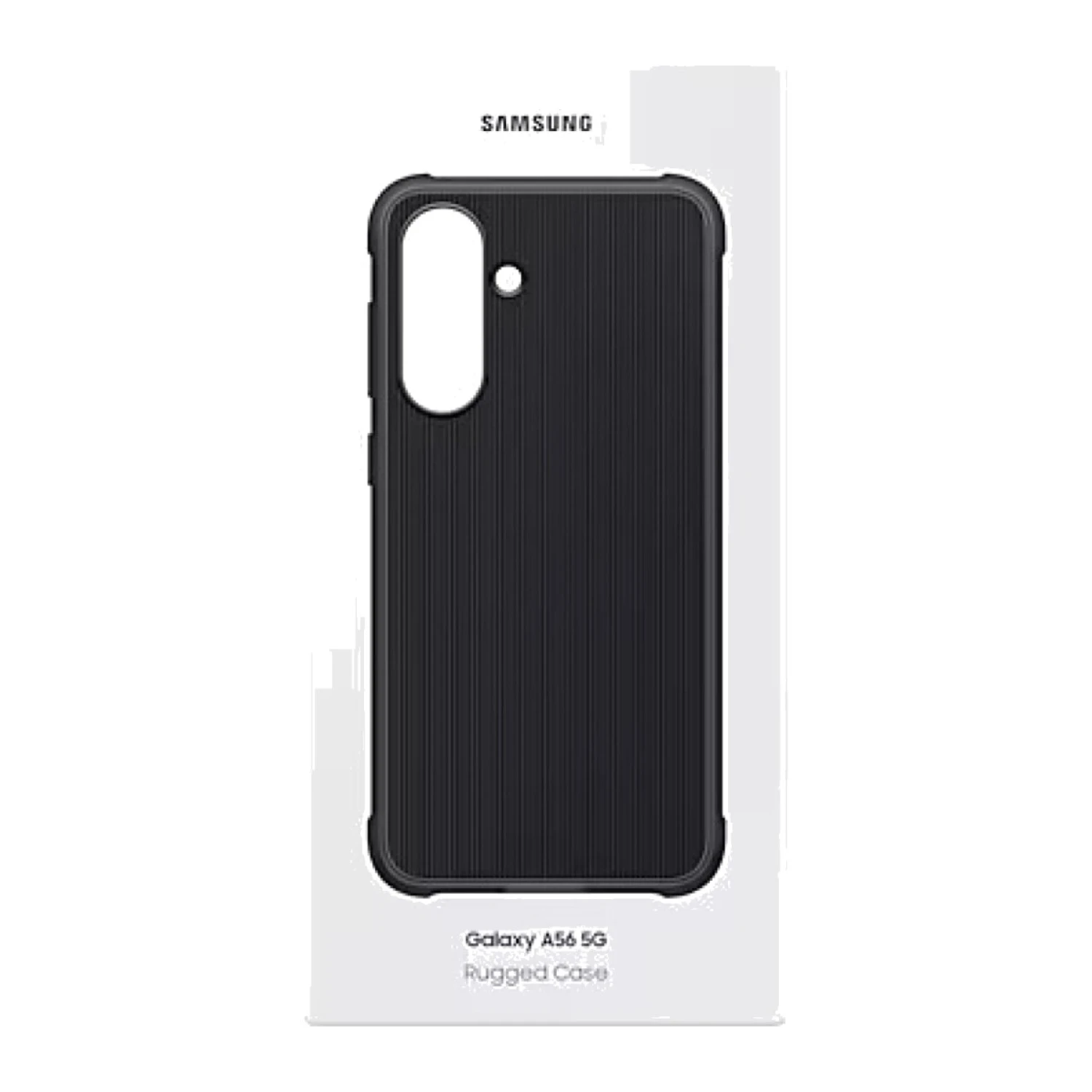 Funda Samsung Rugged Case Antigolpes para Galaxy A56 5G Negra