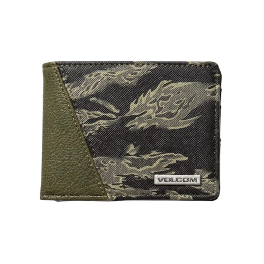 Billetera Volcom ABG SOLIDSTONE BIFOLD PU - Verde Billetera Volcom ABG SOLIDSTONE BIFOLD PU - Verde