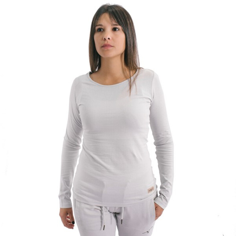 Remera Muvem Basica Donna de Mujer - WMU21005 Gris Claro