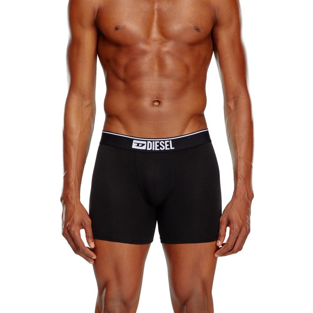 Ropa Interior Para Hombre Umbx-Sebastian 3 Pack Boxer-Short Negro