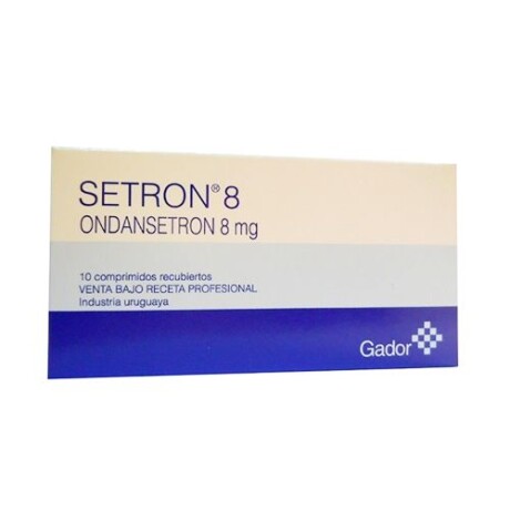 Setron 8 mg x 10 comprimidos Setron 8 mg x 10 comprimidos