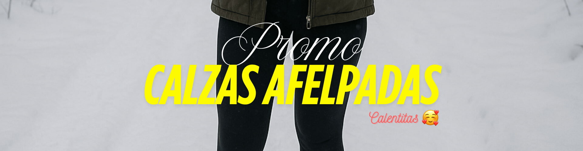 Promo calzas afelpadas