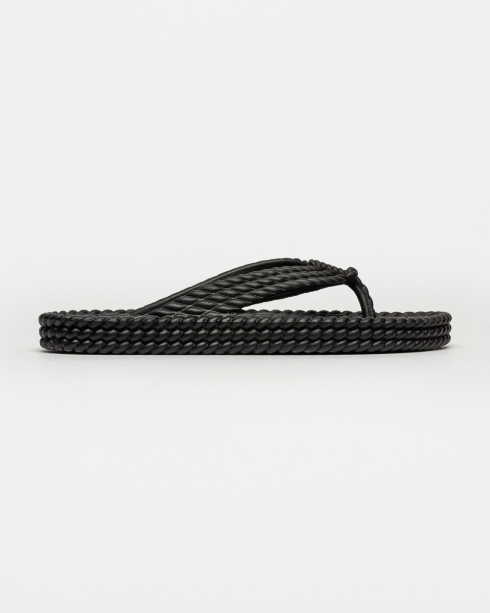 Flat Summer en full plastic - Negro 