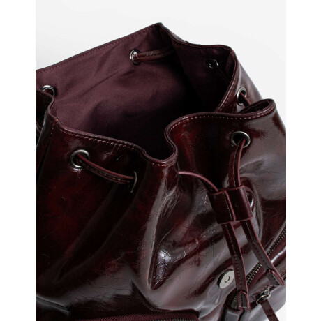 Mochila Multipocket Rojo Burdeaux