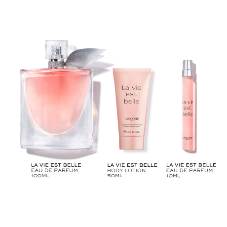 Cofre Lancome La Vie Est Belle EDP 100ml + Loción Corporal 50ml + Travel Size 10ml Cofre Lancome La Vie Est Belle EDP 100ml + Loción Corporal 50ml + Travel Size 10ml