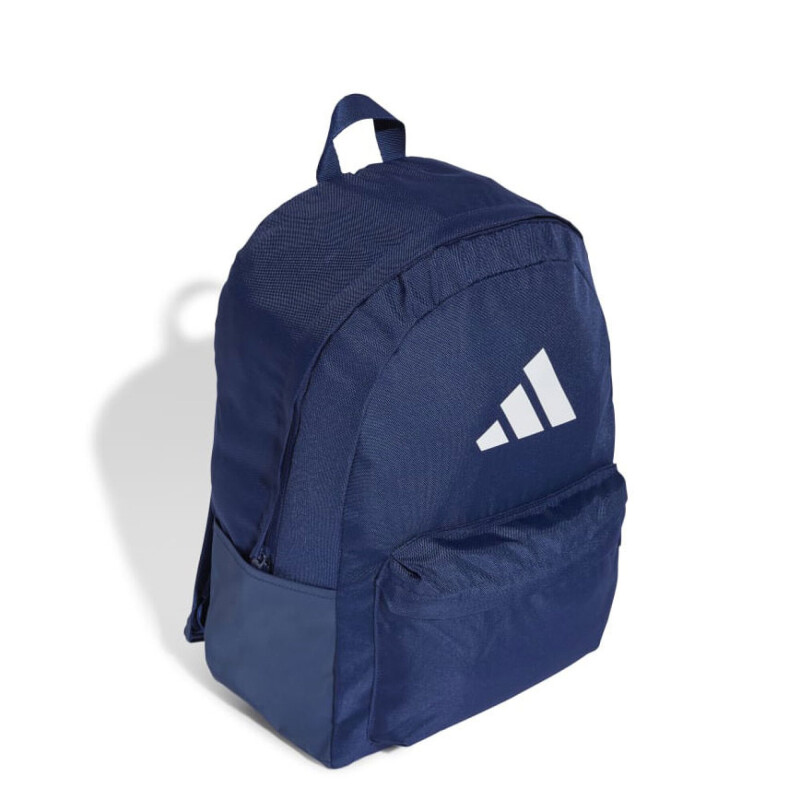 Mochila Adidas Classic 3 Logo Azul - Blanco