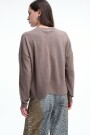SWEATER COSTURA Camel