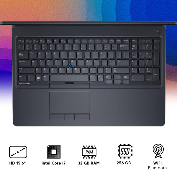 Notebook Dell Precision 7530 I7/ 32 Gb Ram/ 256 Gb Ssd NOTEBOOK RFPL DELL 7530 I7/32/256GB/15