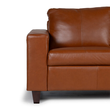Rinconera Royale - Cuero Básico - Chaise Derecho 457 (Brandy)
