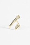 Anillo ajustable estructura dorado