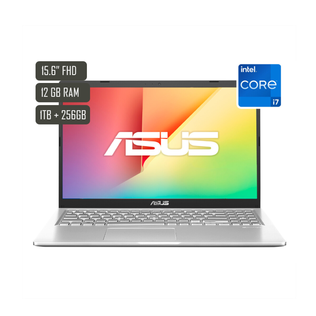 Notebook Asus Vivobook 15.6" I7-1065G7 12GB/256GBSD + 1TB - Unica 