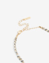 Collares Cortos Folk Collar Corto Boho Beads - Plateado Antique Silver