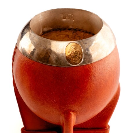 Mate porongo Plata y Oro M22