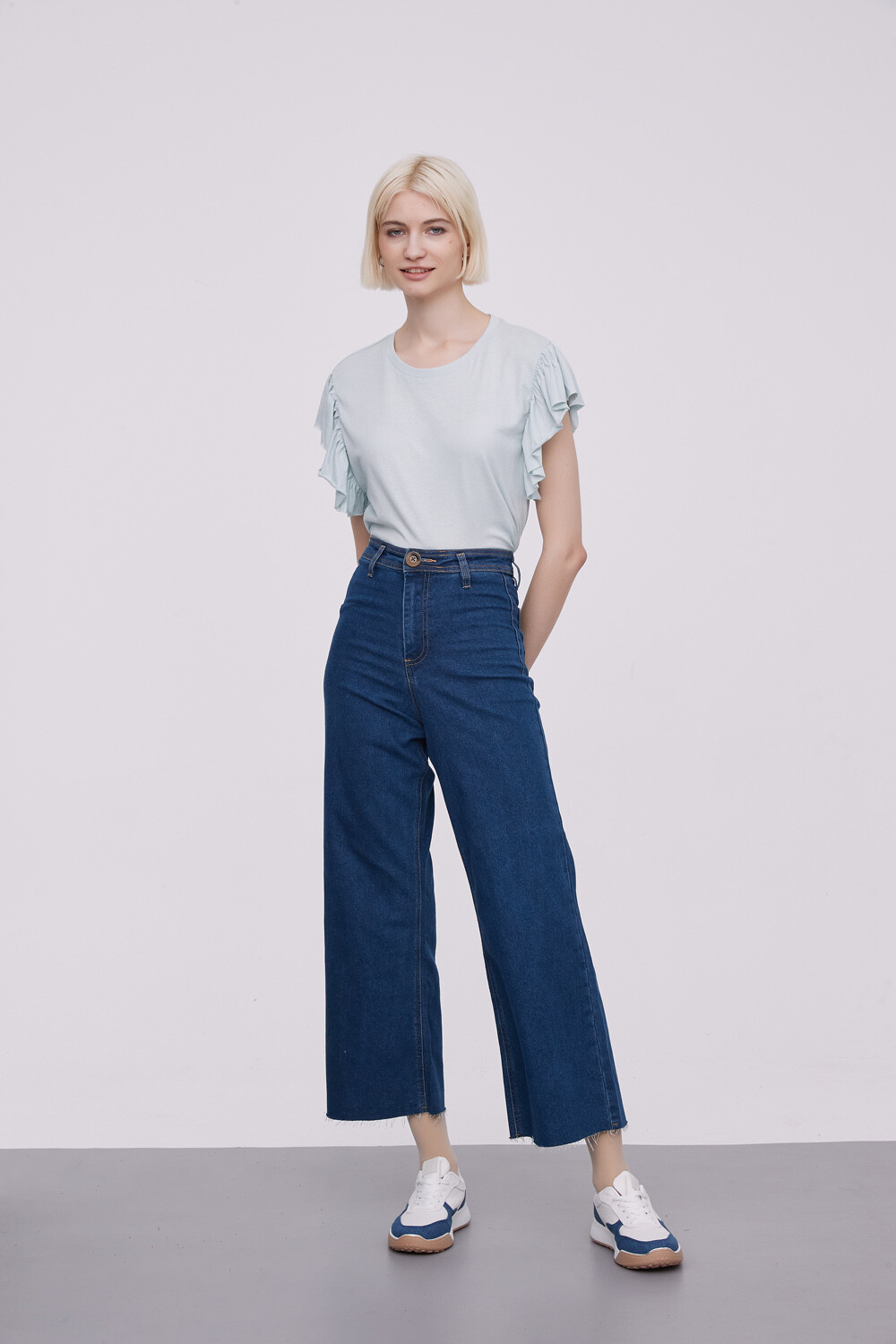 Pantalon Adeline Azul Indigo