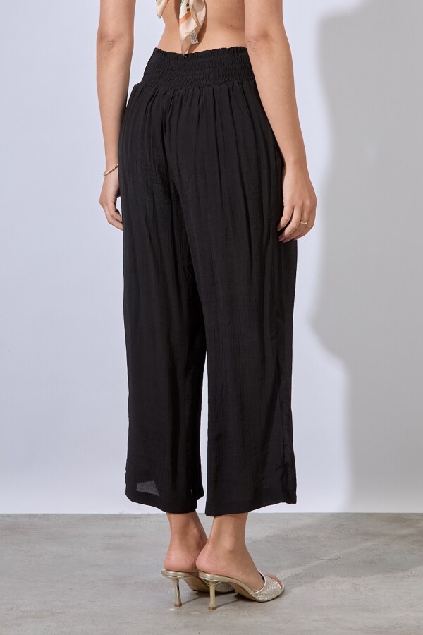 Pantalon Crop NEGRO