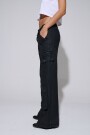 JEAN CARGO LEATHER Negro
