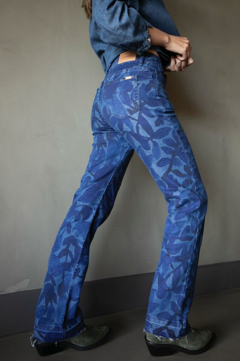 Jean Hibisco Blue 