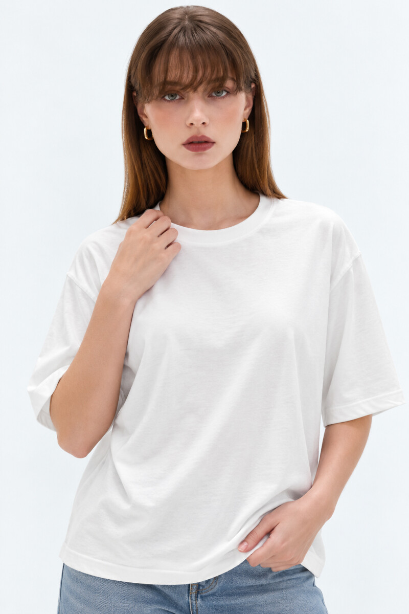 Remera Binaga - Marfil / Off White 