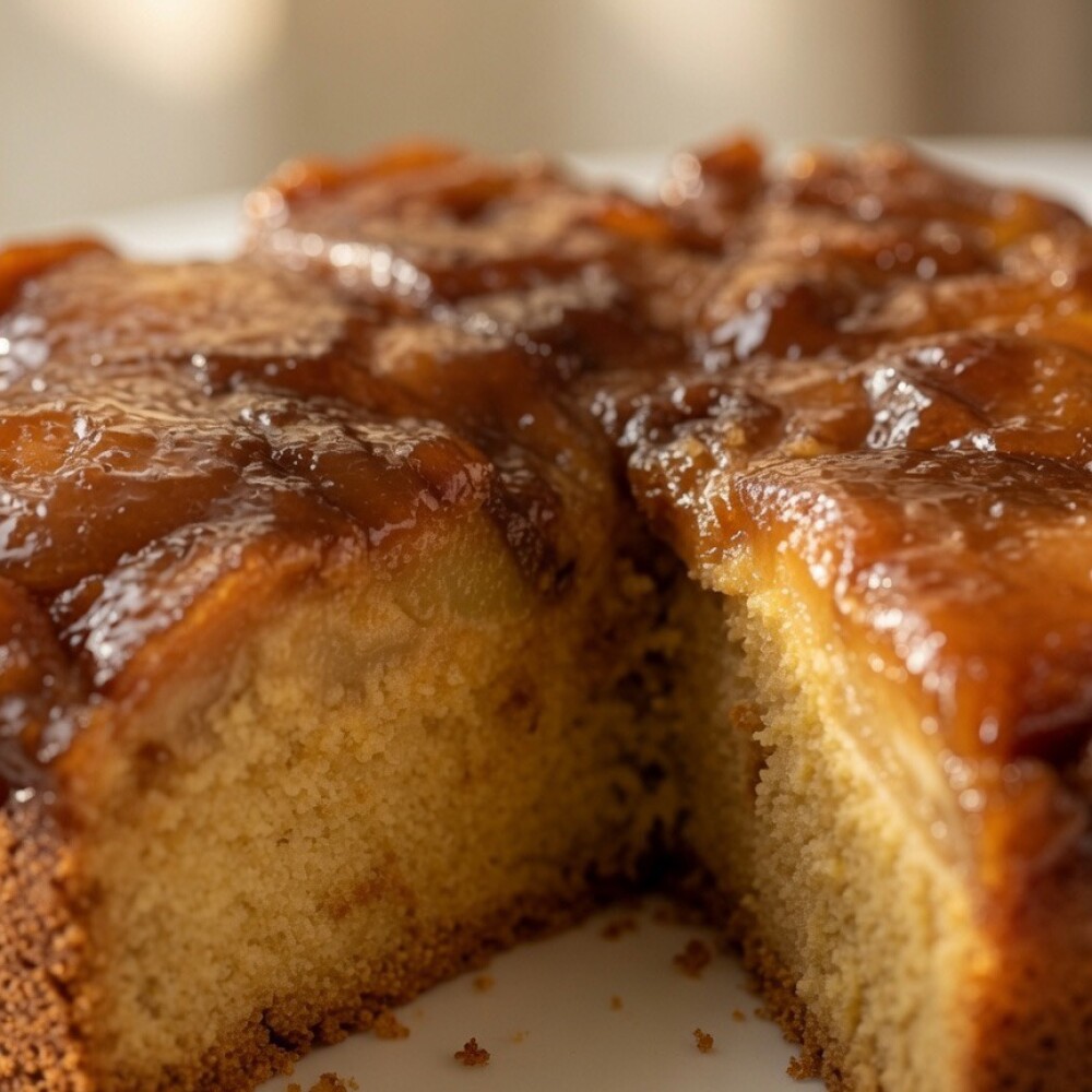 Torta Invertida de Manzana Torta Invertida de Manzana