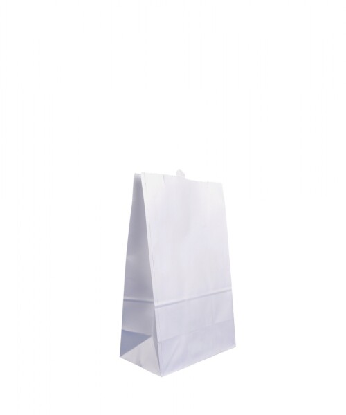 Bolsa panaderia 16x9x25 cm. BLANCO