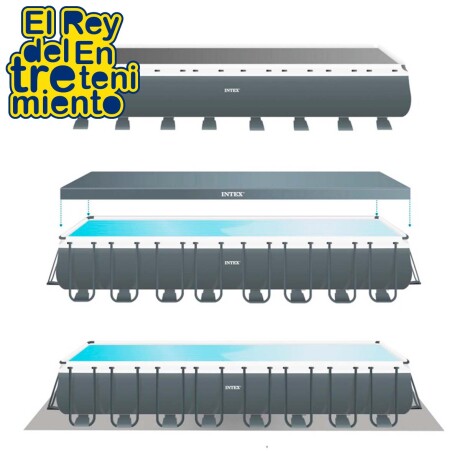 Piscina Intex Estructural 54368 L 975X488 Rectangular Piscina Intex Estructural 54368 L 975X488 Rectangular