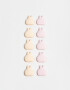 Brochas y Aplicadores Set de Mini Pads Set De 10 Esponjas Para Cushion In A Cozy Way Con Forma De Conejitos - Combinacion Bicolor